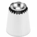 Nahtlose Edelstahl Romia Spritztülle Nahaufnahme Detail, perfekt zum Backen von Plätzchen. - Spritztülle 795