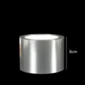 Transparent cake collar for baking, 8cm rigid cake wrap acetate sheets for decorating. - 8cm Transparent Collar / Clear