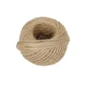 Detail shot of natural jute twine ball, perfect for DIY crafts and gift box packaging decoration. - Natural Wood Color
