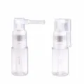 Botella pulverizadora de polvo de plástico transparente 35ml dispensador manual para pasteles - 35ml