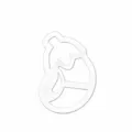 Eggplant shape baking mold plastic pastry cutter kitchen DIY cooking tool for cute steamed buns - Eggplant