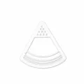 Watermelon shape pastry cookie cutter baking mold for cartoon steamed buns and pastry - Watermelon