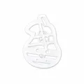 Pear cartoon steamed bun mold, plastic baking pastry embossing tool for home kitchen. - Pear