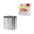Adjustable stainless steel cake ring 6-12 inch mousse mold with retail packaging box. - 15CM Height Color Box Set