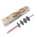 Adjustable pastry roller cutter with multiple circular blades for croissants and baking dough. - Expandable Dough Cutter