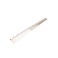 Professional plastic hair cutting comb with dual side teeth for salon styling and home use. - L154 Haircut Comb / White