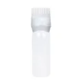 70ml Haarfärbe Flasche Kamm Applikator Kunststoff Quetschflasche mit Skala für Salon Heimgebrauch - 70ml / Grau