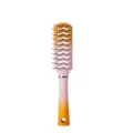 Spazzola per capelli ventilata sfumata giallo rosa pettine massaggio cuoio capelluto - Giallo Sfumato