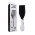 Electroplated Massage Hair Comb Detangling Brush Portable Hairdressing Hair Styling Care Tool - Box Packaging / Electroplated Silver