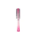 Brosse à cheveux ronde rose dégradé brosse roulante de coiffure pour soins capillaires - Rouge Dégradé