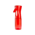 Flacone spray rosso a nebbia fine continua per acconciatura, giardinaggio e disinfezione. - Rosso / 200ml