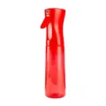 Flacone spray a spruzzo continuo rosso per parrucchieri, trucco e piante. - Rosso / 300ml
