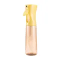 Flacone spray continuo in colore giallo, nebulizzatore a spruzzo fine per capelli e piante. - Giallo / 300ml