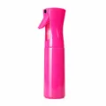 Flacon pulvérisateur continu rose vif pour coiffure, maquillage et arrosage plantes. - Sac OPP 300ml / Rose rouge
