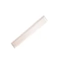Professional plastic hair cutting comb with dual teeth design in light pink color for salon. - L212 Haircut Comb / Light Pink