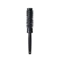 Black round hair brush thermal styling roller comb for professional salon and home hair care use. - Black Size 12 (Small)