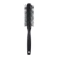 Professionelle schwarze Rundbürste zum Haare stylen mit dichten Borsten für Locken. - G087 Stil / L