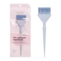 Cepillo profesional para teñir el cabello con cola puntiaguda y cerdas flexibles salon. - Rosa Envasado / Azul Suave