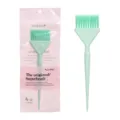 Cepillo para teñir el cabello verde menta con bolsa rosa peine profesional para peluquería - Rosa Envasado / Azul Turquesa