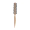 Wooden round hair brush for styling, voluminous hair and c-curl blowouts, heat-resistant. - G097 / S