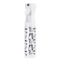 Continuous hair spray bottle 200ml fine mist salon styling water sprayer for barber shop - Scissors & Mustache 300ml Large