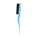 Blauer Marmorgriff Haarbürste Kantenkontrollbürste Toupierbürste für Styling und Frisuren. - Toupierkamm / Blau
