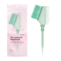 Translucent groene haarkleurkwast met staartkam, professionele haarstylingtool. - Roze in zak / Transparant Turkooisblauw