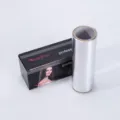 Professional hair salon aluminum foil roll with convenient packaging box for styling and coloring. - 14.3m*15cm Black Large Tin Foil