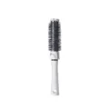 Professional thermal round hair brush with nylon bristles and marble handle for styling. - Aluminum Tube Round Brush - Small
