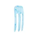 Clip volumizzante per radici di capelli in marmo blu, strumento styling per alta testa. - Stile Sfumato (25.YT146) / Taglia S / Blu