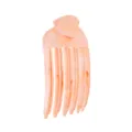 Peigne volumateur de racine de cheveux en marbre pêche, outil de coiffure élégant femme. - Style Dégradé (25.YT146) / L / Orange