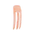 Clip insert volumateur de racine de cheveux en marbre rose pour coiffure et volume femme - Style Dégradé (25.YT146) / S / Orange