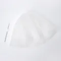 Cuffia per mèches in silicone con gancio metallico per colorazione capelli e decolorazione salone. - Imballaggio in sacchetto / Bianco + Ago in Acciaio