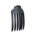 Insert de volume de cheveux noir outil de coiffage pour racine et rehausser le haut du crâne - Style Couleur Unie (25.YT146) / L / Noir