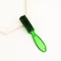 Spazzola per capelli verde a setole morbide per styling bordi e salone variante - Verde Galvanizzato