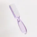 Spazzola per capelli viola spolverino da collo strumento per salone per spazzare i capelli. - Ametista