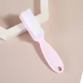 Spazzola per capelli con setole morbide rosa spazzola da barbiere per styling utile - Rosa Macaron