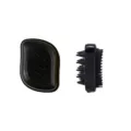 Black ABS scalp massage shampoo brush, durable hair washing comb for daily home use - Black