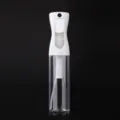 Flacone spray continuo da 500ml bottiglia nebulizzatore fine per capelli variante bianca - 300ml / Imballaggio in scatola / Bianco trasparente