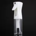 Flacone spray continuo 500ml spruzzo fine parrucchiere bottiglia d'acqua vuota plastica - 200ml (Sacchetto OPP) / Bianco trasparente