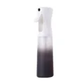 Flacone spray continuo da 500ml per capelli con nebbia fine gradiente nero bianco - 300ml / Sacchetto OPP / Gradiente Nero Opaco