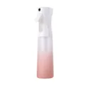 Flacone spray continuo 500ml sfumatura rosa per parrucchieri spruzzatore nebbia fine acqua - 300ml / Sacchetto OPP / Gradiente Rosa Opaco
