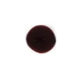 Outil de coiffure pour chignon donut marron foncé, accessoire en nylon pour coiffures. - L / Marron