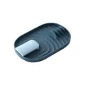 Dark blue kitchen pot lid and spatula rest, multifunctional countertop organizer and holder. - Blue