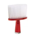 Roter Nylon Haarnackenpinsel Friseur Nackenbuerste fuer Haarentfernung im Friseursalon Bereich. - Rot