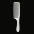 Pettine per capelli bianco professionale per uomo barbiere styling strumento da taglio - Bianco