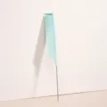 Pettine a coda professionale con punta in metallo per meches e colorazione dei capelli. - Verde Caramello