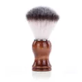 Pennello da barba professionale per uomo con manico in legno per la cura quotidiana. - Pennello in Legno di Loto Nylon