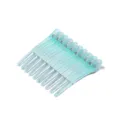 Lichtgroene transparante haarklemmen, ideaal voor make-up en dagelijks haar stylen. - 1 Stuk / Groen (P6512)