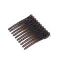 Donkerbruine haarspelden set, eendenbek klemmen voor styling en make-up toepassingen. - 1 Stuk / Zwart (P6512)